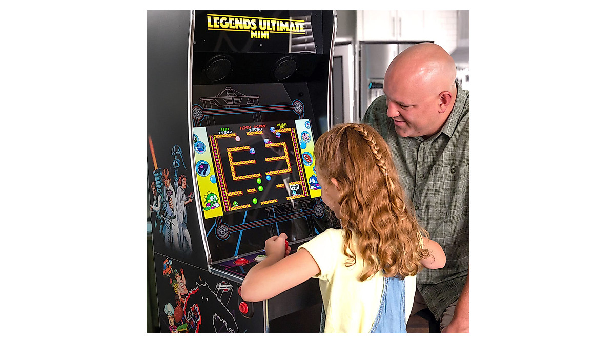 Legends Ultimate Mini Arcade Machine - 150 Games & More