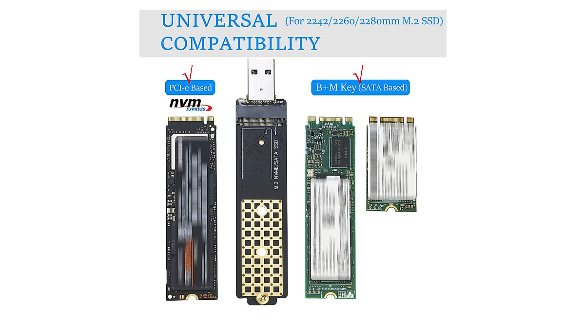 RIITOP M.2 to USB Adapter - Boost Your SSD Speed