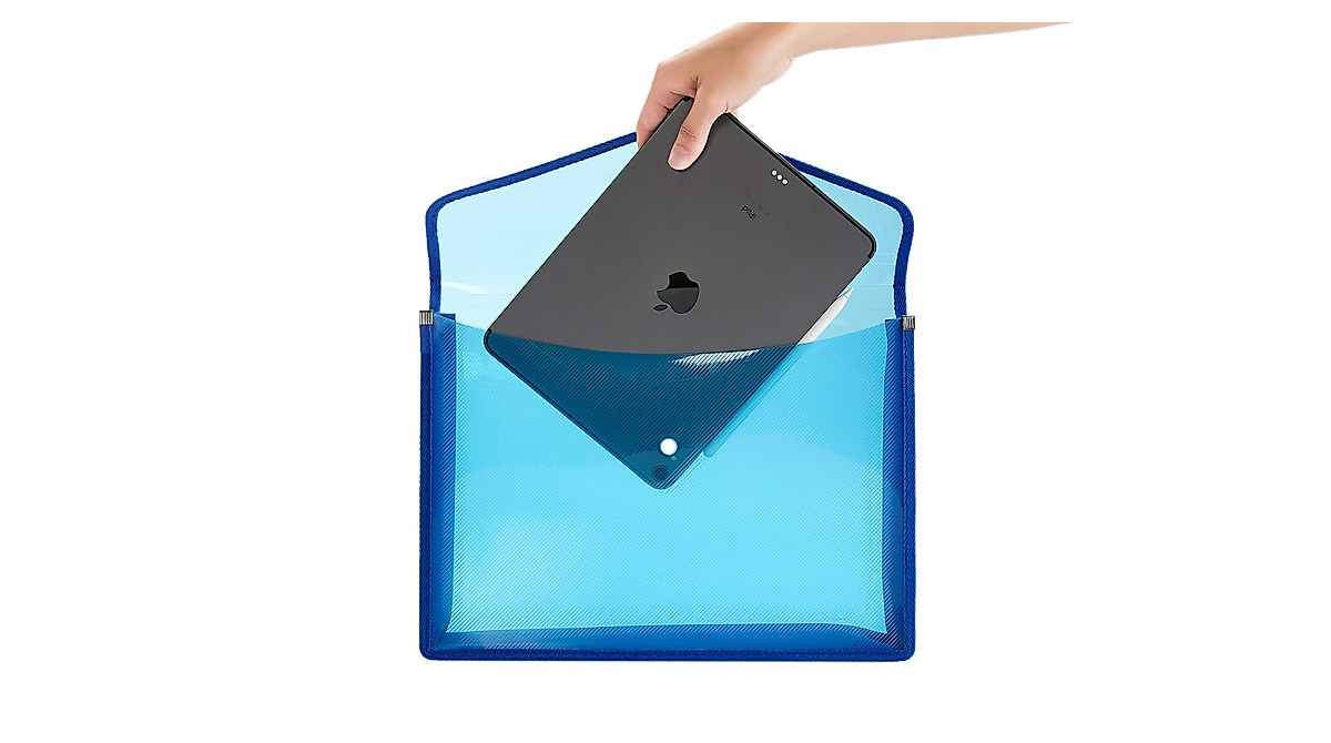 JIZISO Legal Size Expanding File Wallets - 5 Pack