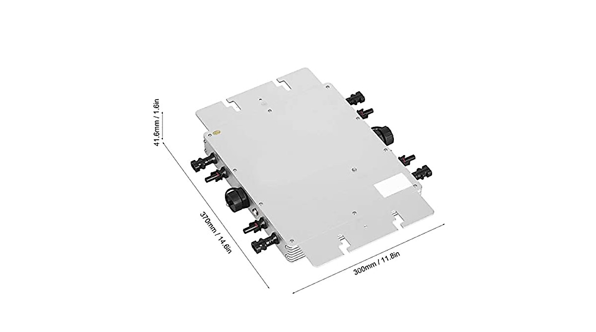 Efficient Waterproof Solar Micro Inverter with APP Monitoring