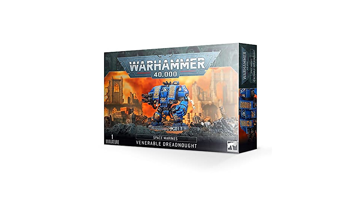 Warhammer 40k Space Marine Venerable Dreadnought: Customizable War Machine