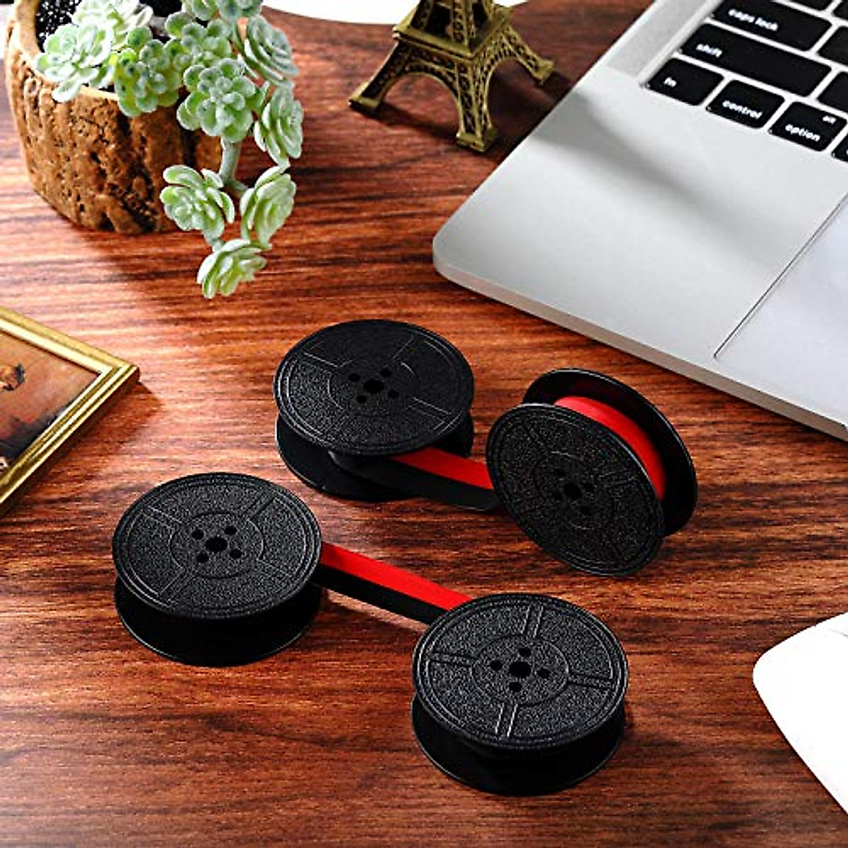 Manual Typewriter 4 Pairs Universal Typewriter Ribbon Twin Spool Replacement Pack Compatible With Most Typewriter Black Vintage Typewriter
