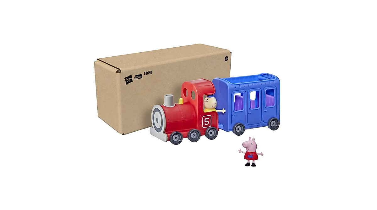 Peppa Pig Miss Rabbit’s Train Toy for Ages 3+ | Detachable Vehicle