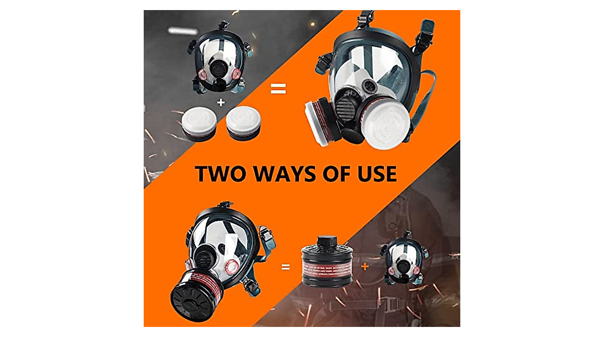 HANUU Gas Mask: Reliable Full Face Respirator