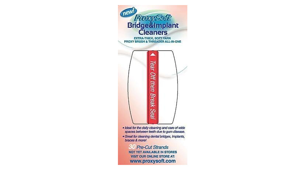 ProxySoft Bridge and Implant Cleaners for Effective Dental Care