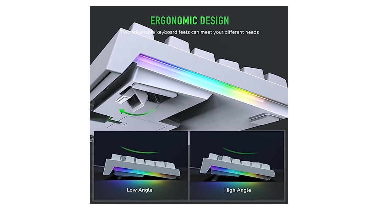 RK ROYAL KLUDGE R87 Mechanical Gaming Keyboard