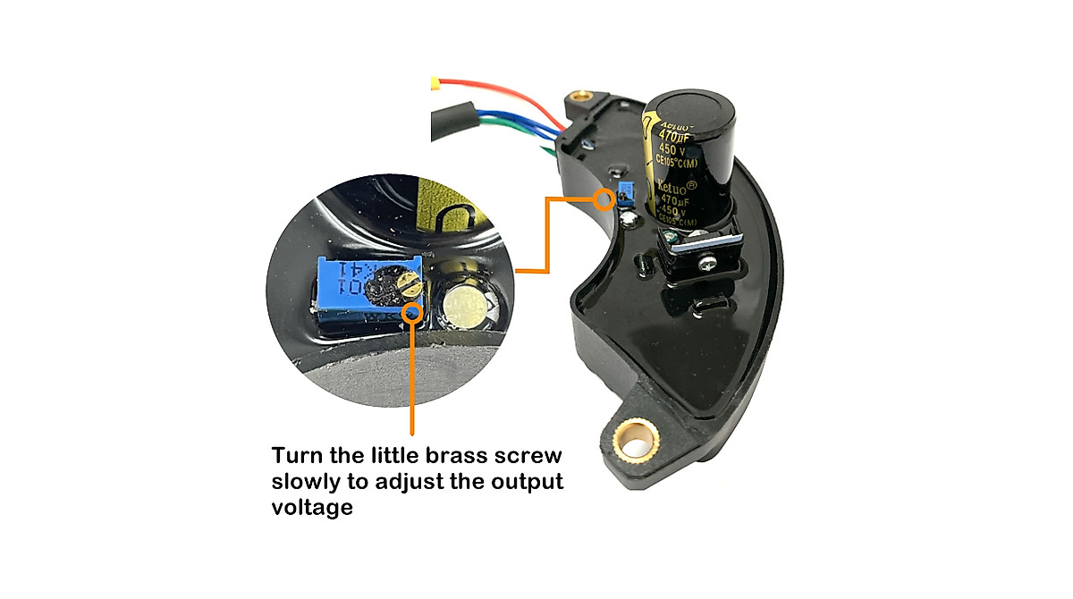 Automatic Voltage Regulator for 5KW-6.5KW Generators