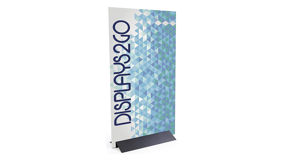 Displays2go Sign Clamp Wedge Support for Posters up to 1.5