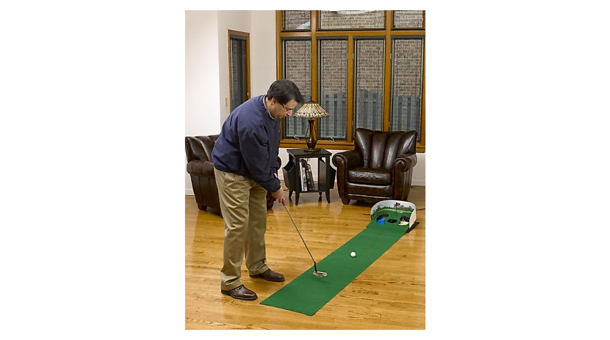 Club Champ Super Sized Putt N' Hazard Electric Putting Mat - Large ...