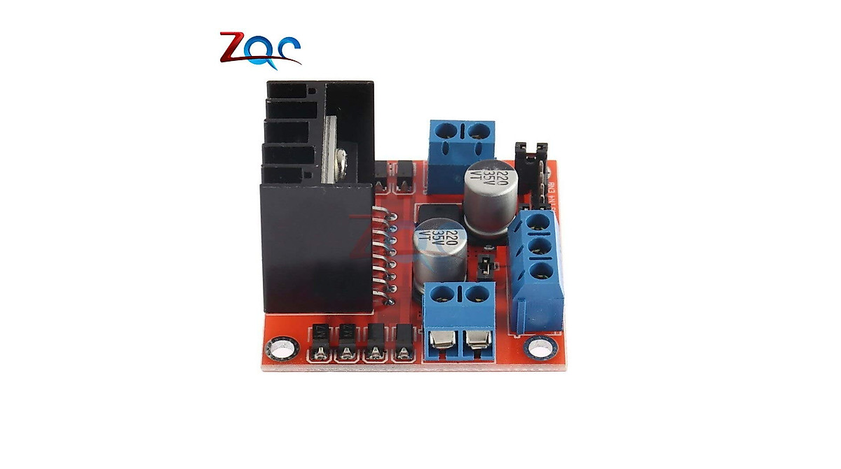 Dual H Bridge DC Motor Controller L298N for Robotics and DIY Projects