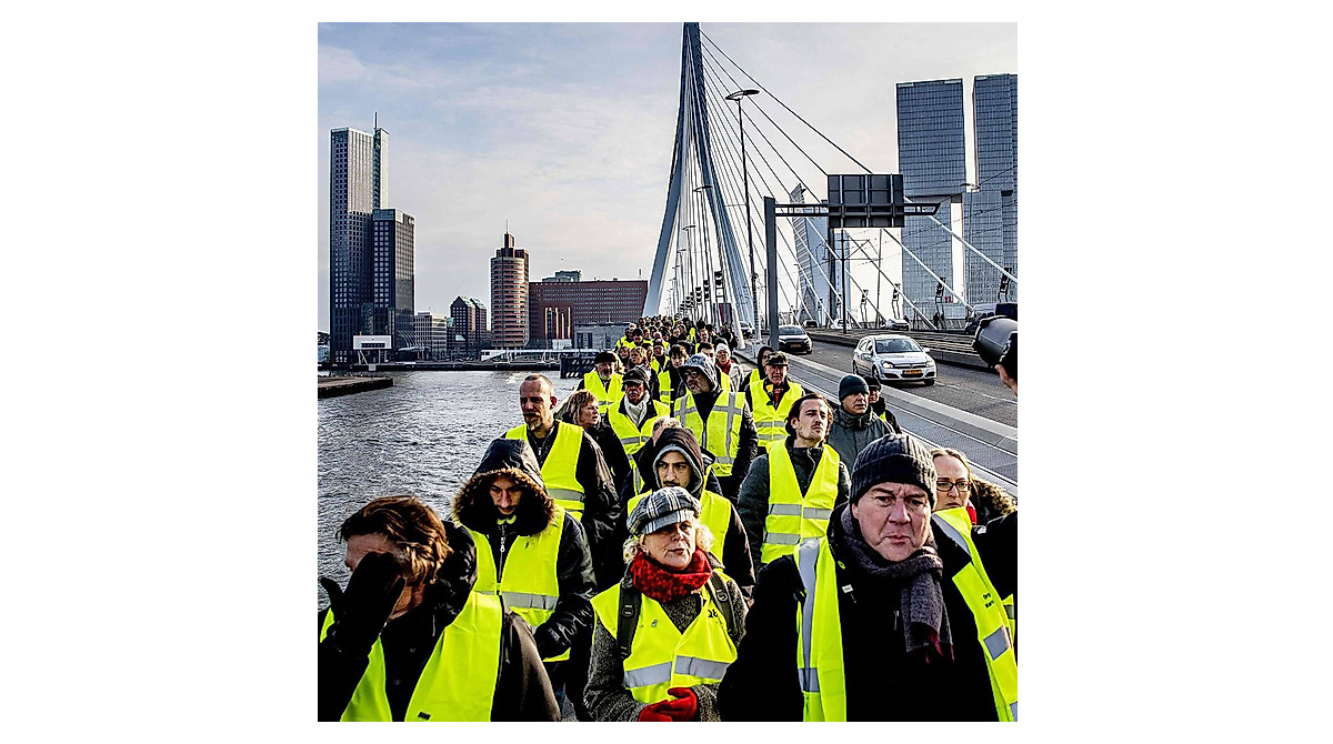 Lavori-AK Safety Vests 10 Pack - Yellow Reflective High Visibility ...