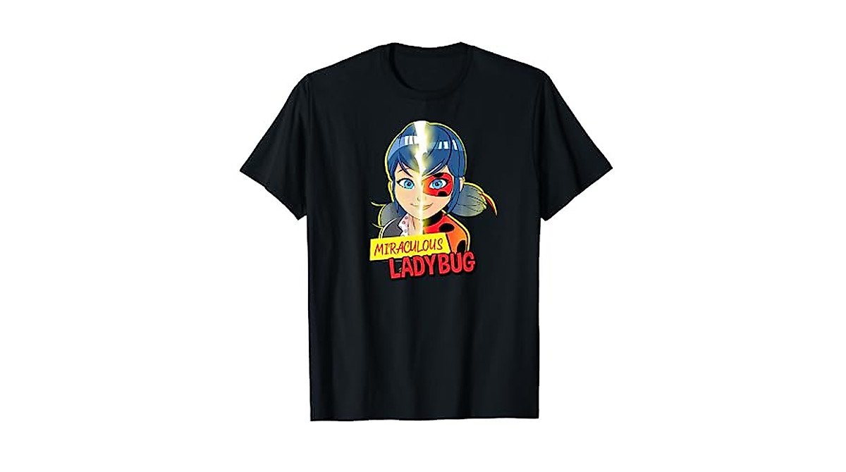 Débardeur Ladybug Miraculous - Produit Officiel - Coupe Classique, Léger - 4