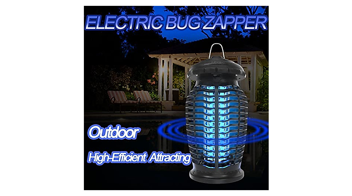 LUOJIBIE Electric Bug Zapper for Outdoor Use