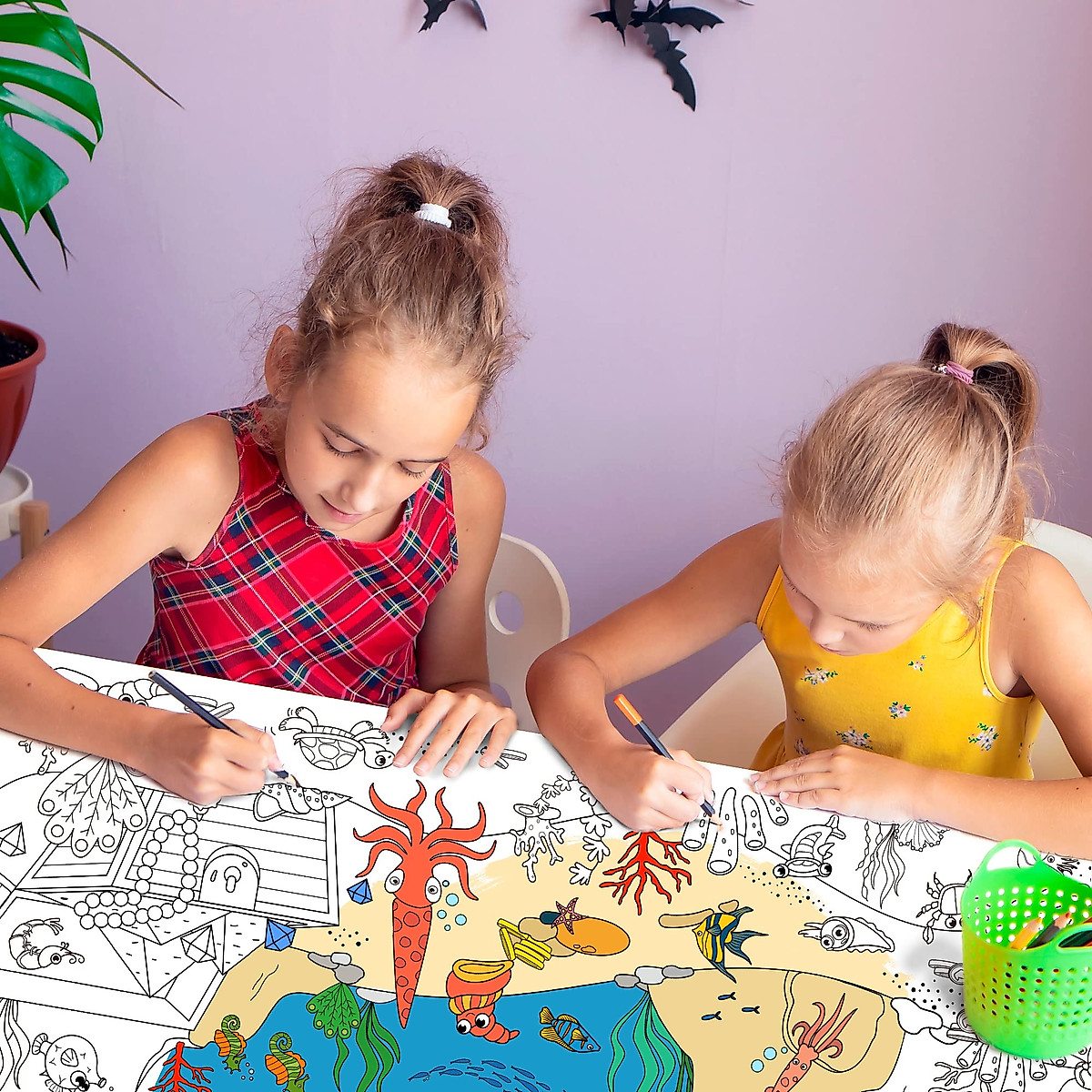 Aiikid Giant Coloring Posters - Extra Large Fun for All