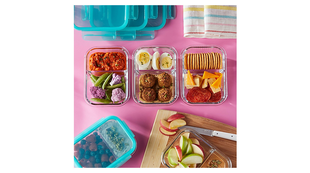 Pyrex 10-Pc Mealbox Bento Set – Durable Glass Food Storage