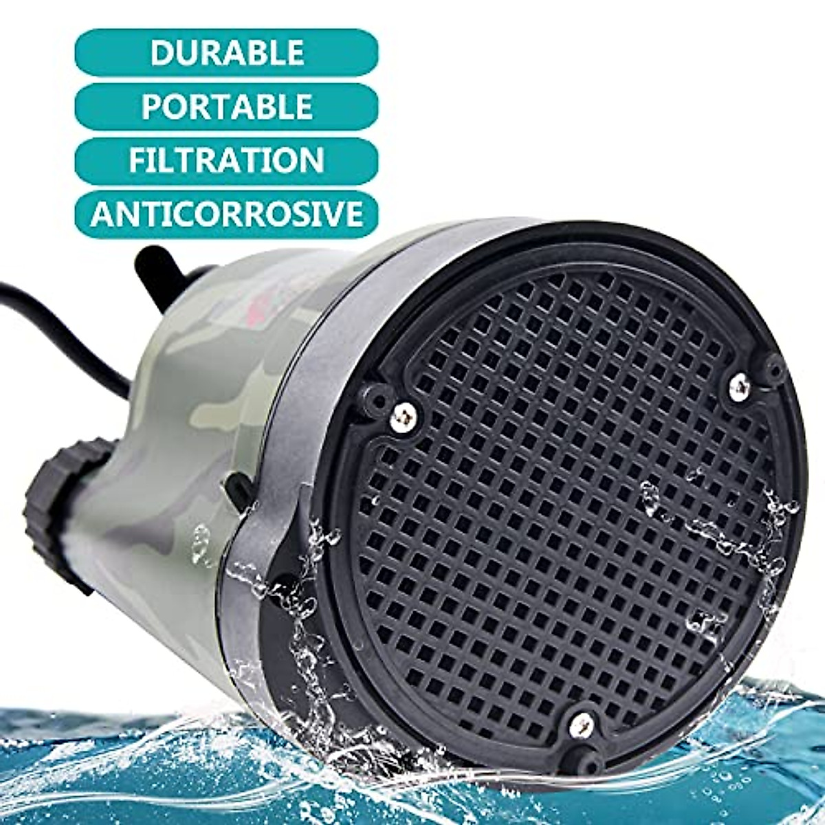 Buy Submersible Sump Pump DC 12V 24V Solar Water Pump Electric 12V Pump Garden Fountain Transfer Pump Color Red Voltage 24v - View #3