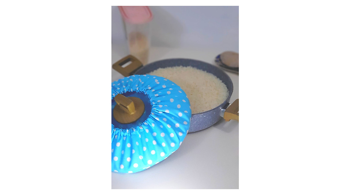 DLK 2X Thick Fabric Steam Catcher for Rice and Cooking
