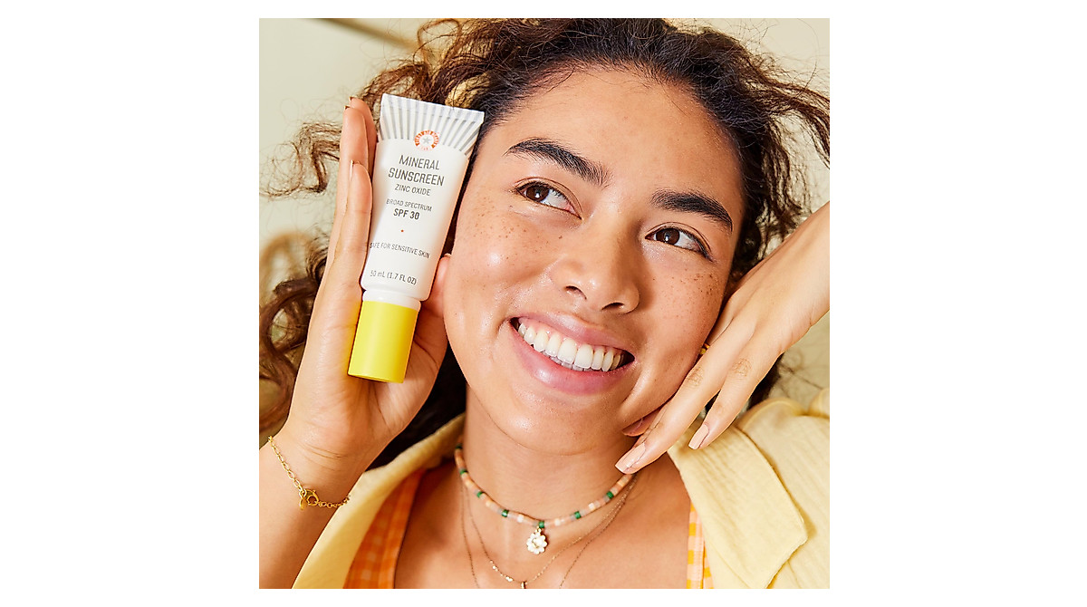 First Aid Beauty SPF 30 Mineral Sunscreen for Sensitive Skin