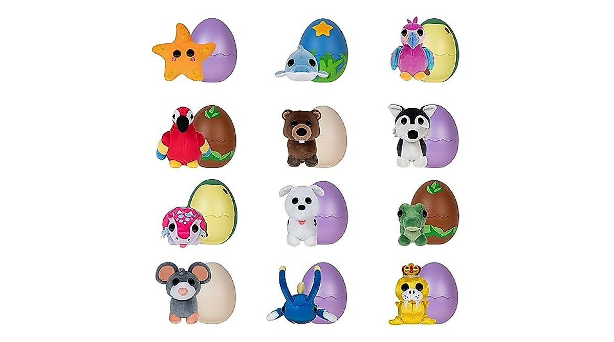 Adopt Me! 5” Surprise Plush Series 2 - Collectible Pets for Kids