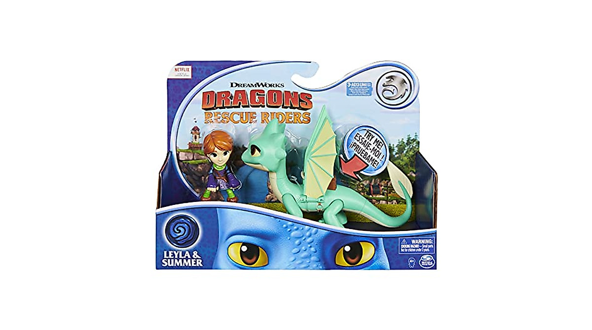 Dreamworks Dragons Rescue Riders Figures with Sounds | Kids' Playset