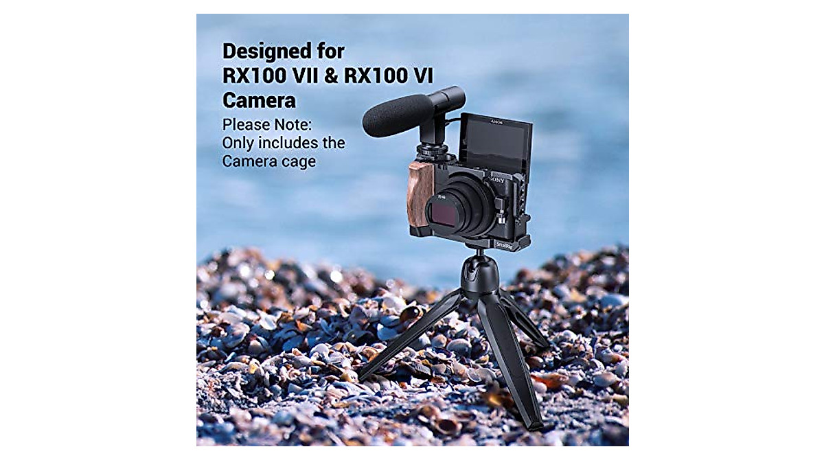 SMALLRIG Camera Cage for Sony RX100 VI & VII | Vlogging Accessory