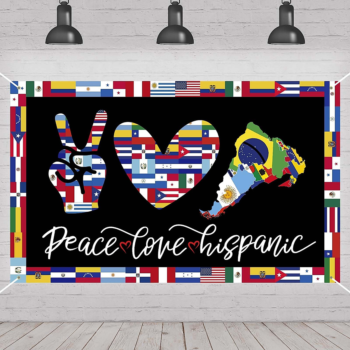 Hispanic Heritage Month Backdrop - Festive Decorations