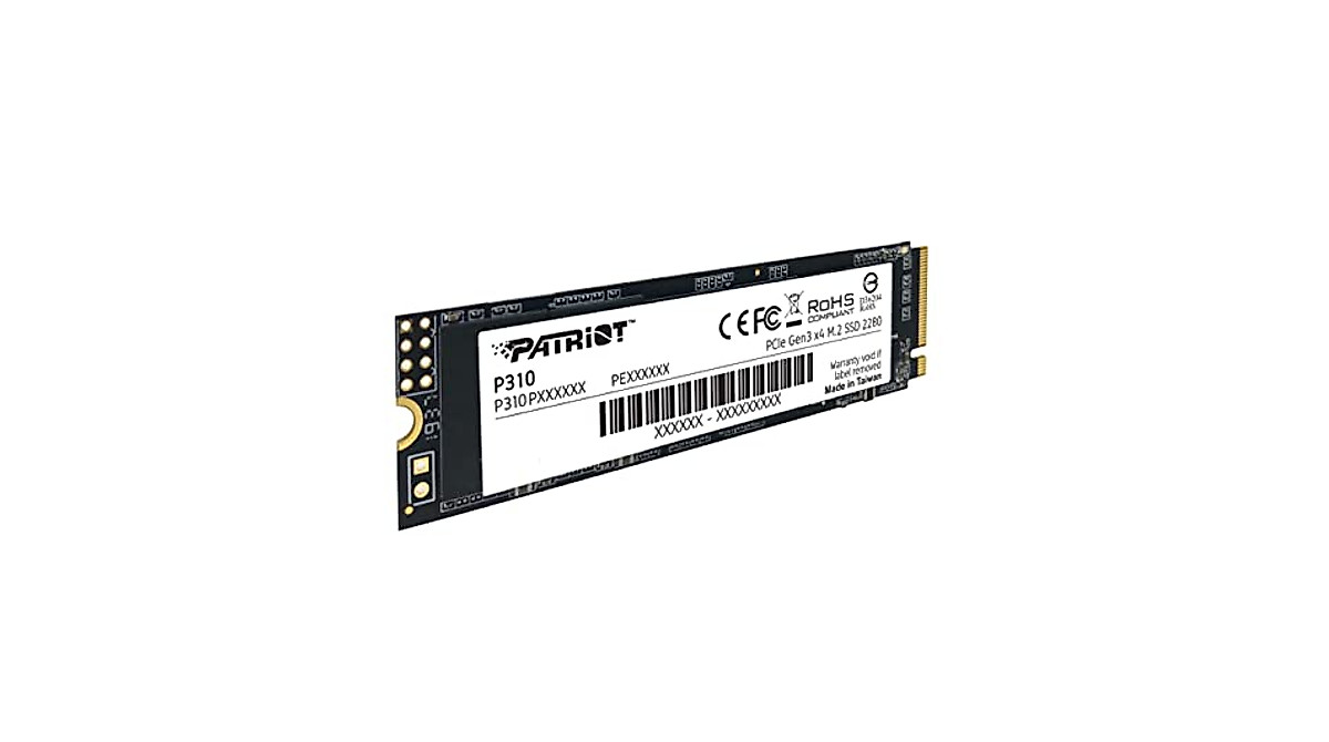 Patriot P310 960GB NVMe SSD | High-Speed PCIe M.2 Drive