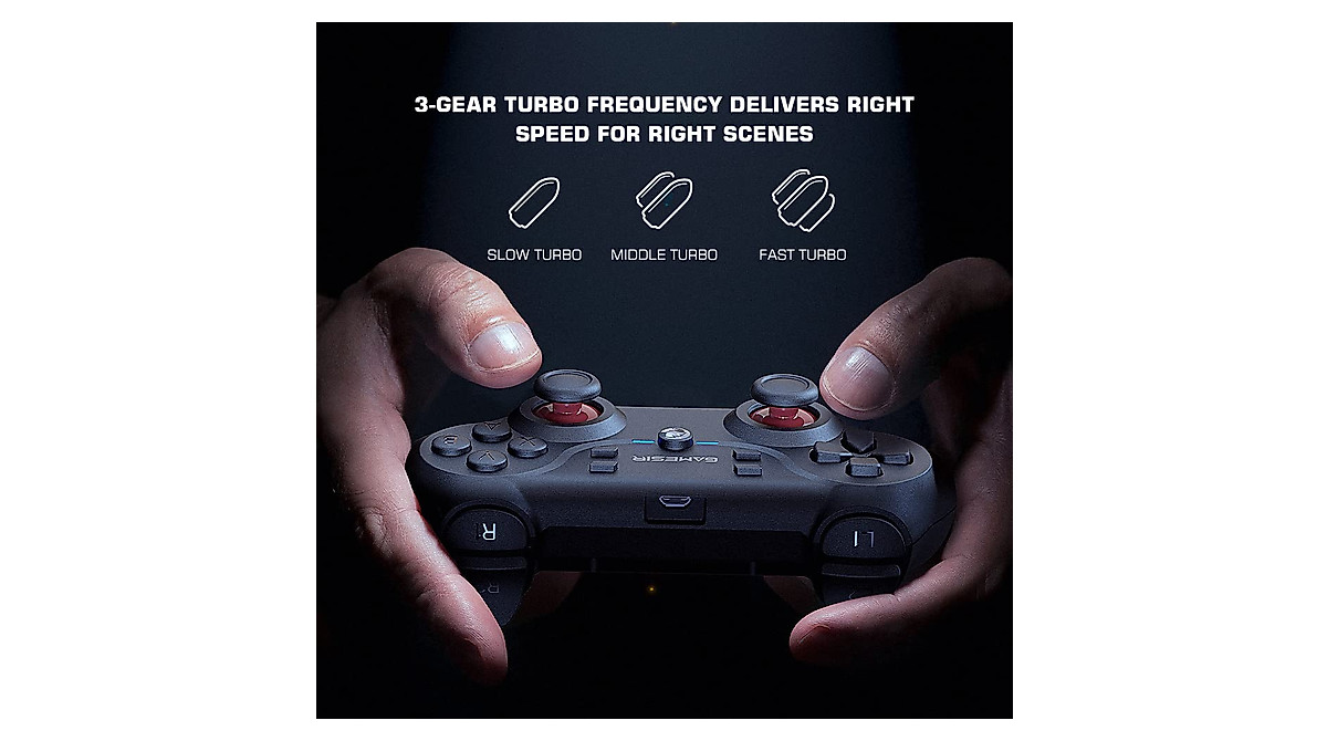 GameSir T3 Wireless Gaming Controller | 40-Hour Battery Life