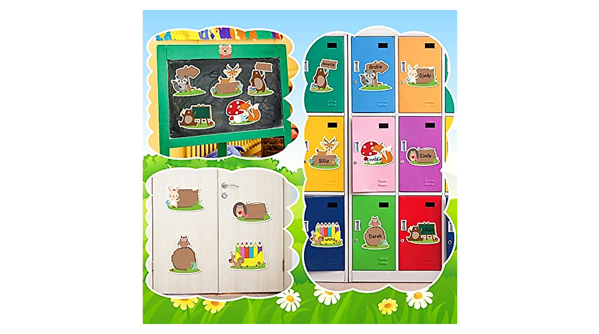 Woodland Animal Friends Cutouts - 45 pcs for Decor