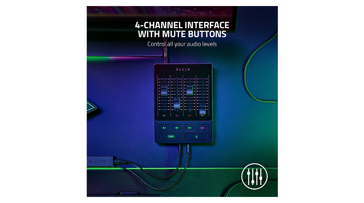 Razer Audio Mixer - 4-Channel Streaming Mixer