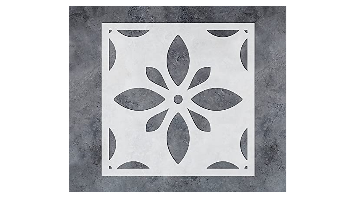 GSS Designs 12x12 Inch Floor & Wall Stencils for Creative Art