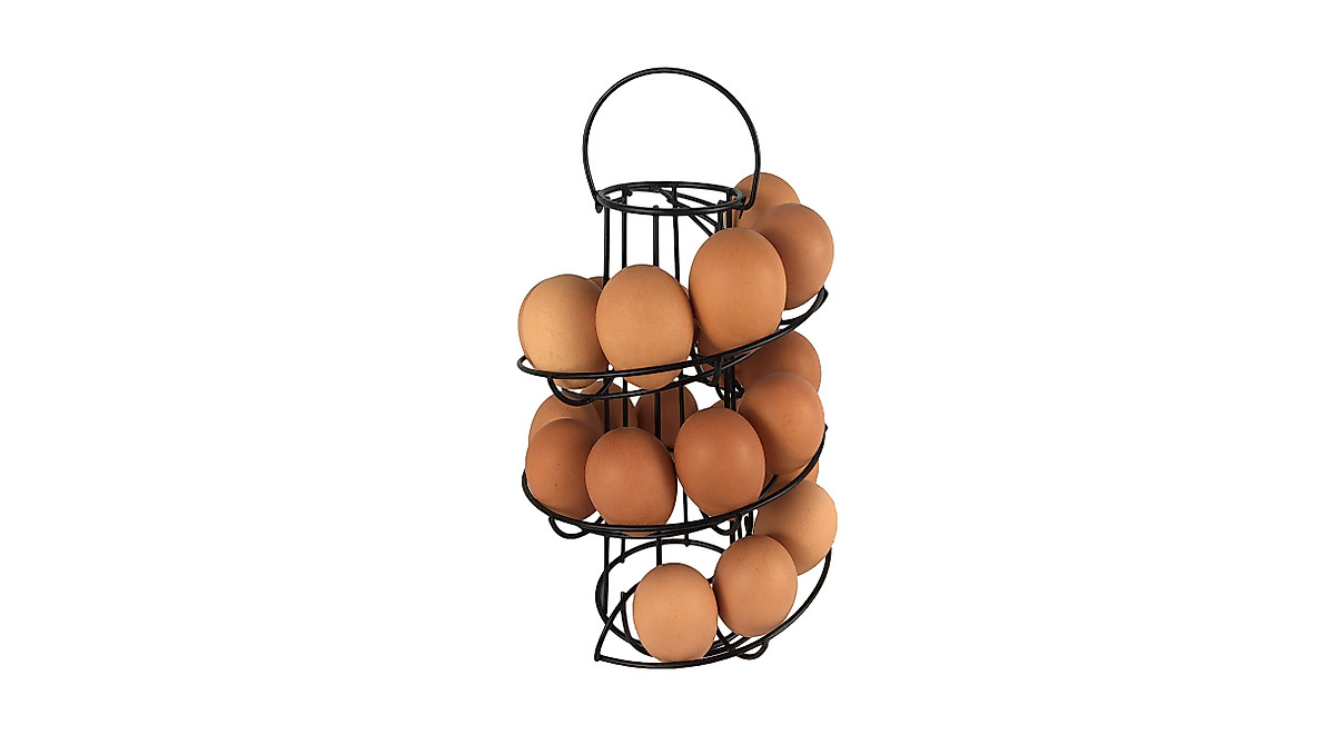 MISTIC COOL Spiral Egg Holder - Fresh & Stylish Storage