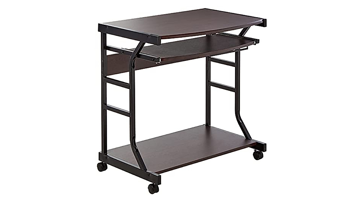 Berkeley Mobile Desk - Stylish Rolling Laptop Table