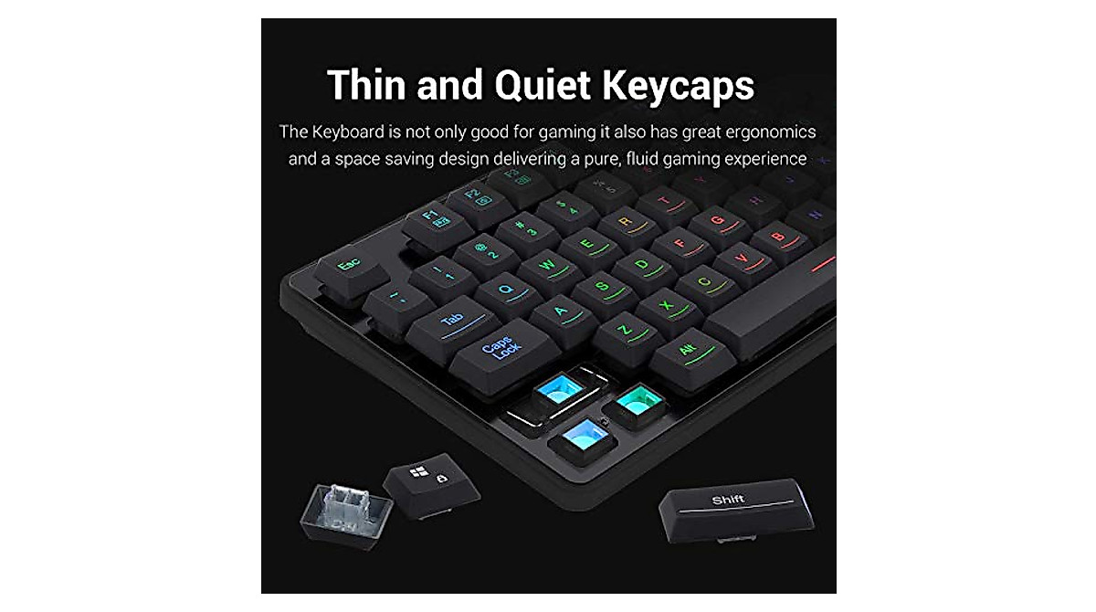 Redragon S107 RGB Gaming Keyboard & Mouse Combo