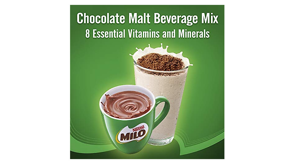 NESTLÉ MILO Chocolate Malt Beverage Mix | Energy Drink & Breakfast Solution