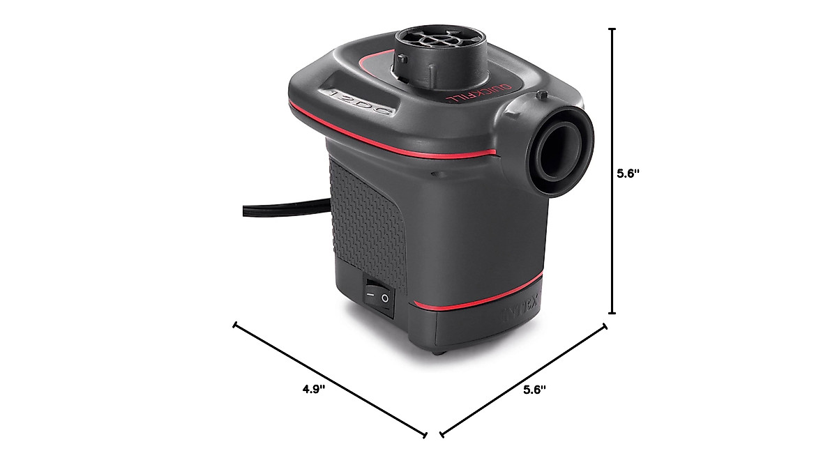 Intex Quick-Fill DC Electric Air Pump - Fast Inflator for Outdoors