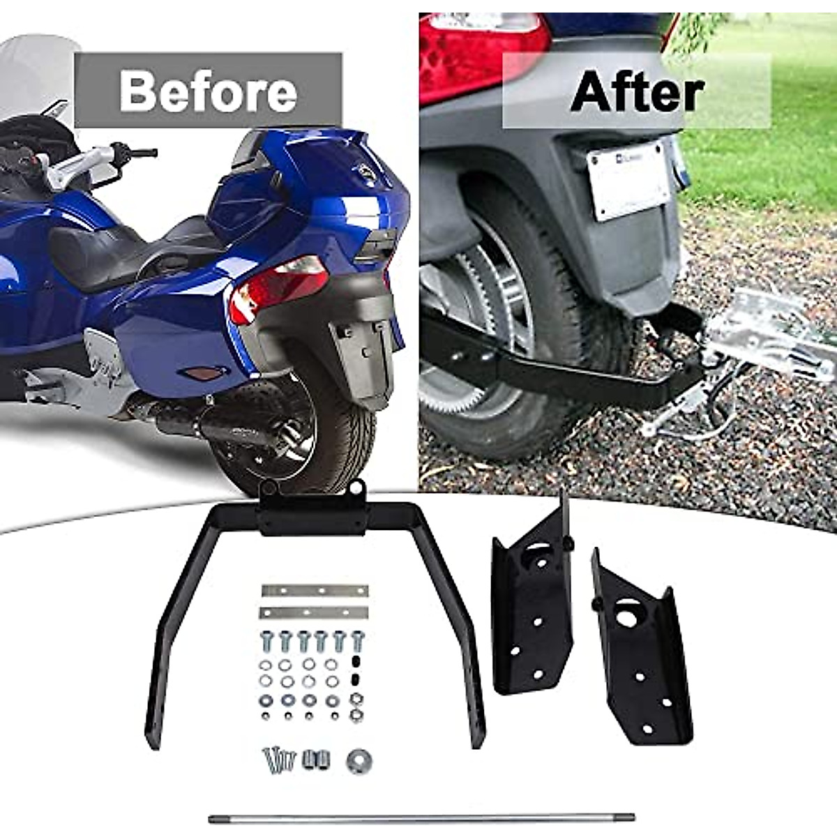 thumbnail image 2 of BFO Trailer Hitch For Can-Am Spyder RT, RS, ST, GS, F3-T, F3 Limited – 2008-2024, Steel 2 of 3