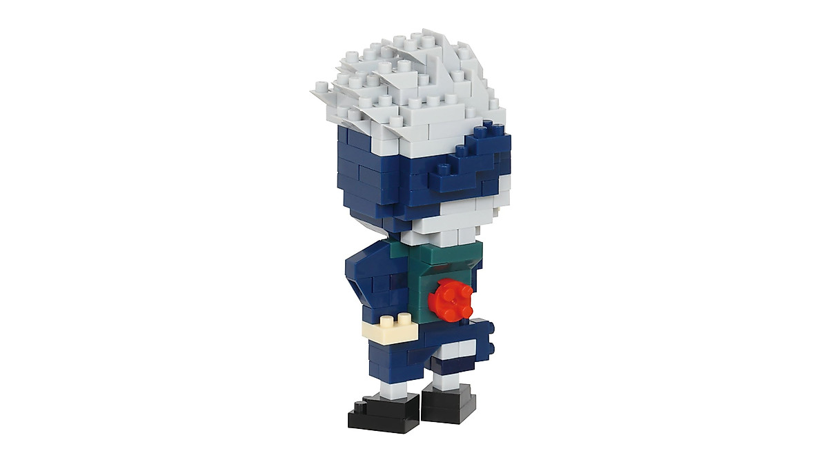 Nanoblock Naruto Shippuden Kakashi Micro-Block Kit | Beginner-Friendly ...