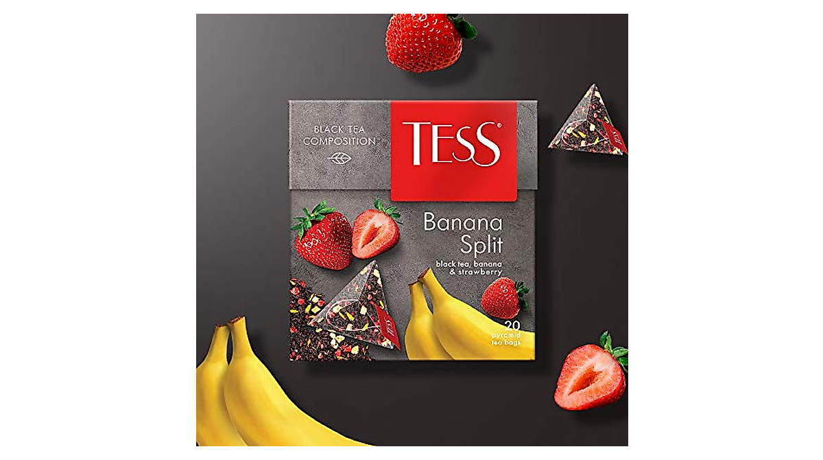 Tess Banana Split Black Tea - Enjoy Sweet Aroma