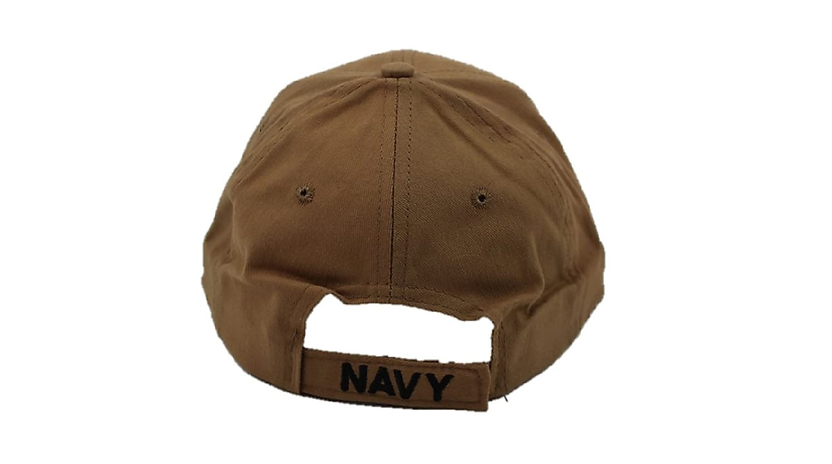 EAGLE CREST Master Chief Retired Navy Cap | Coyote Brown, One Size