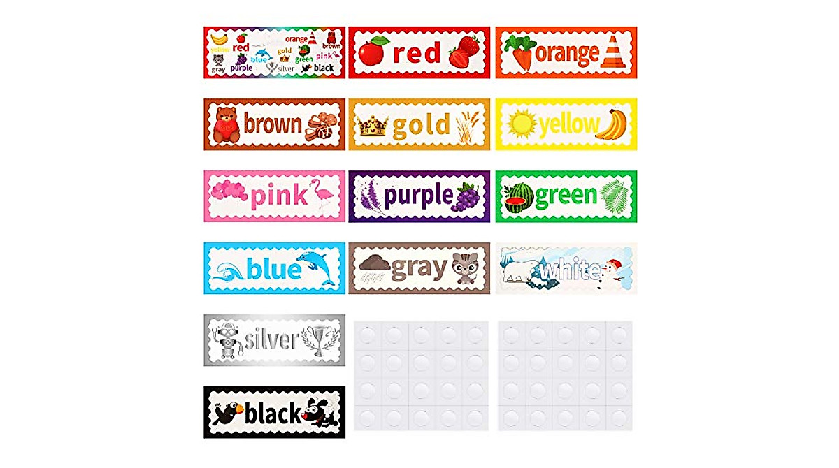 Colorful Educational Bulletin Board Set for Kids Learning