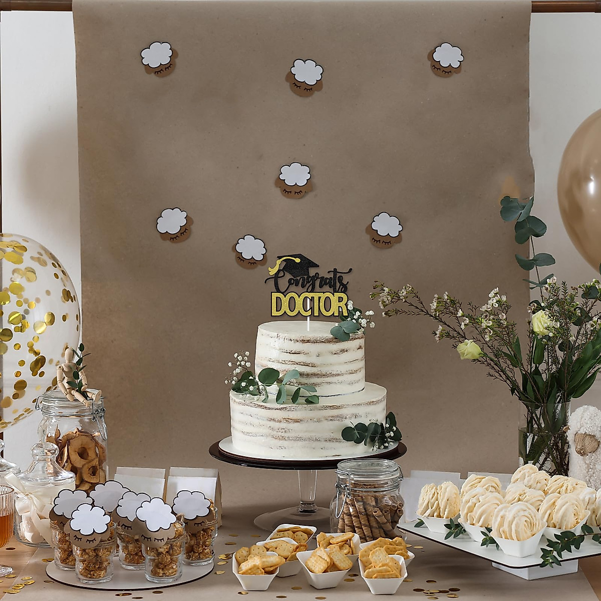 Congrats Doctor Cake Topper for 2024 Graduation Party - Celebrate ...