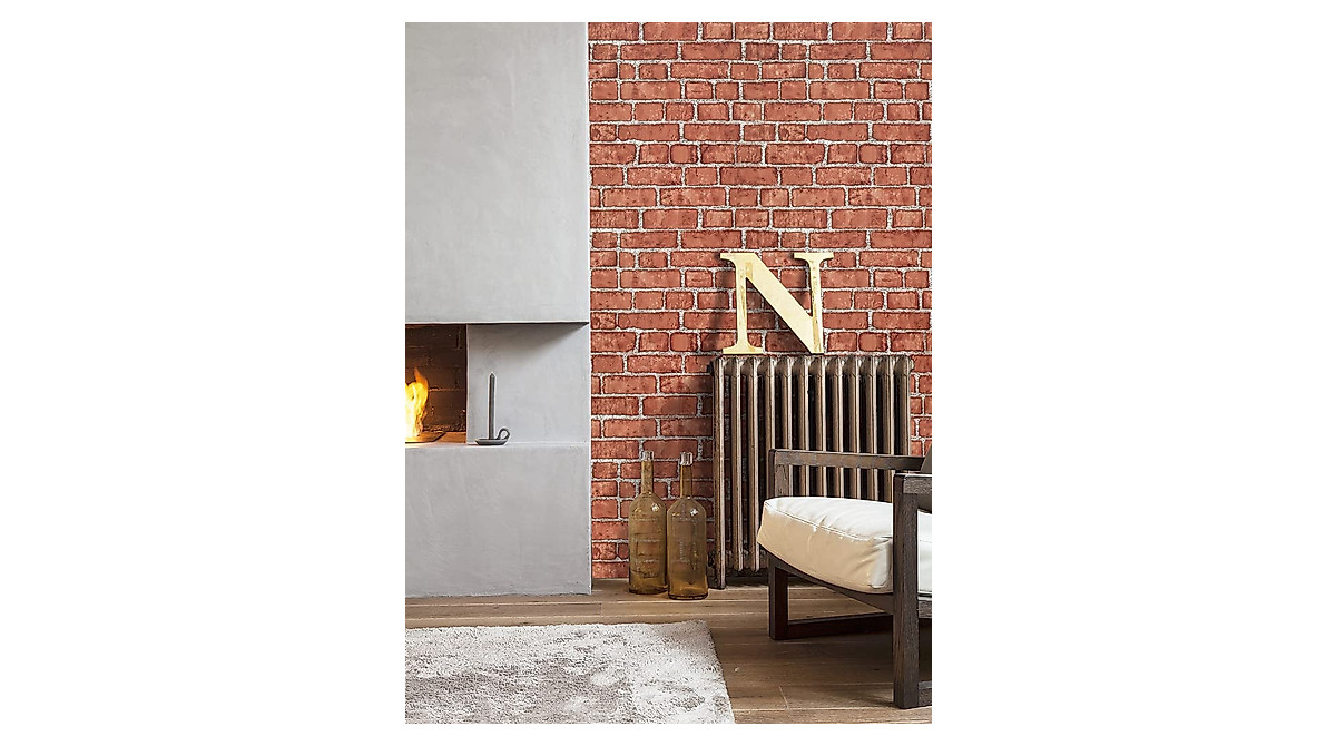 Cohoo Home Red Peel and Stick Wallpaper - Easy Decor