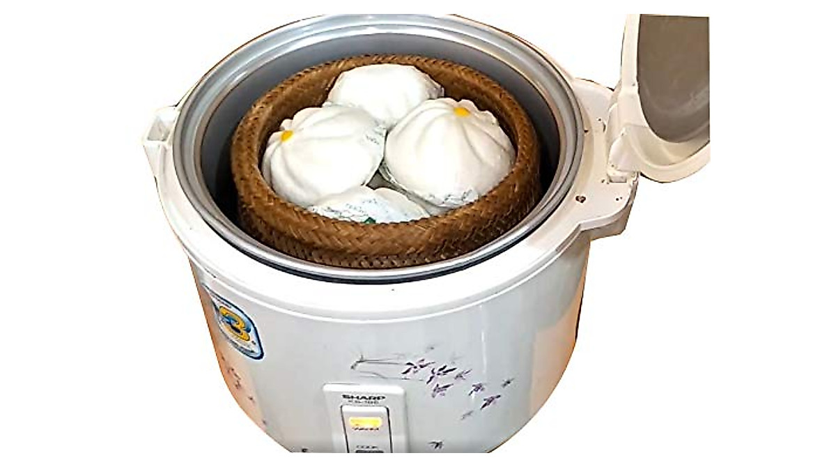 Plai Na Bamboo Steamer for Thai Sticky Rice - Perfect Results