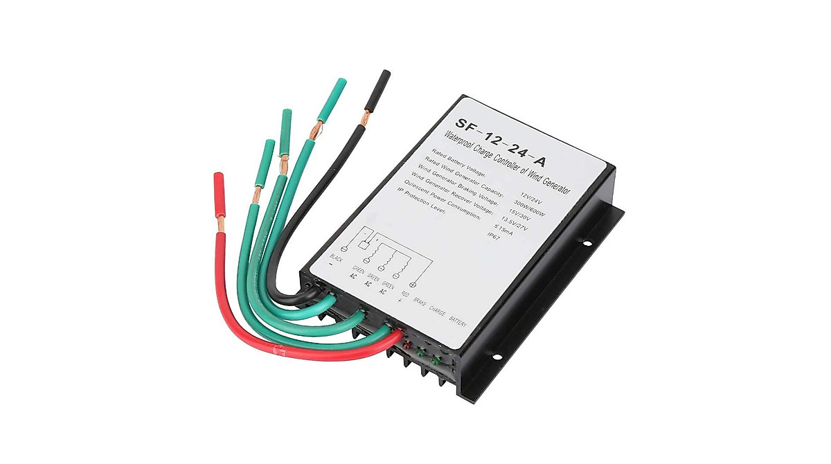 Automated Wind Charge Controller for 12V/24V Systems