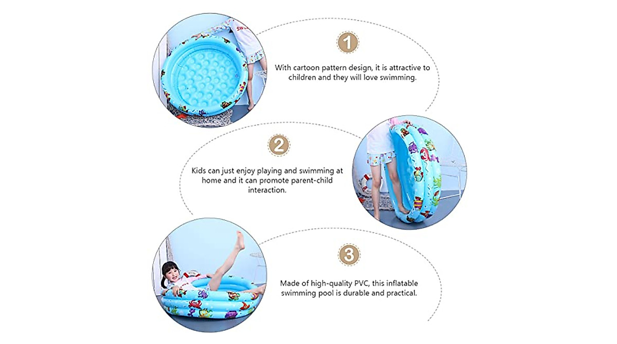 Portable Inflatable Pool for Kids | Easy Setup Summer Fun!