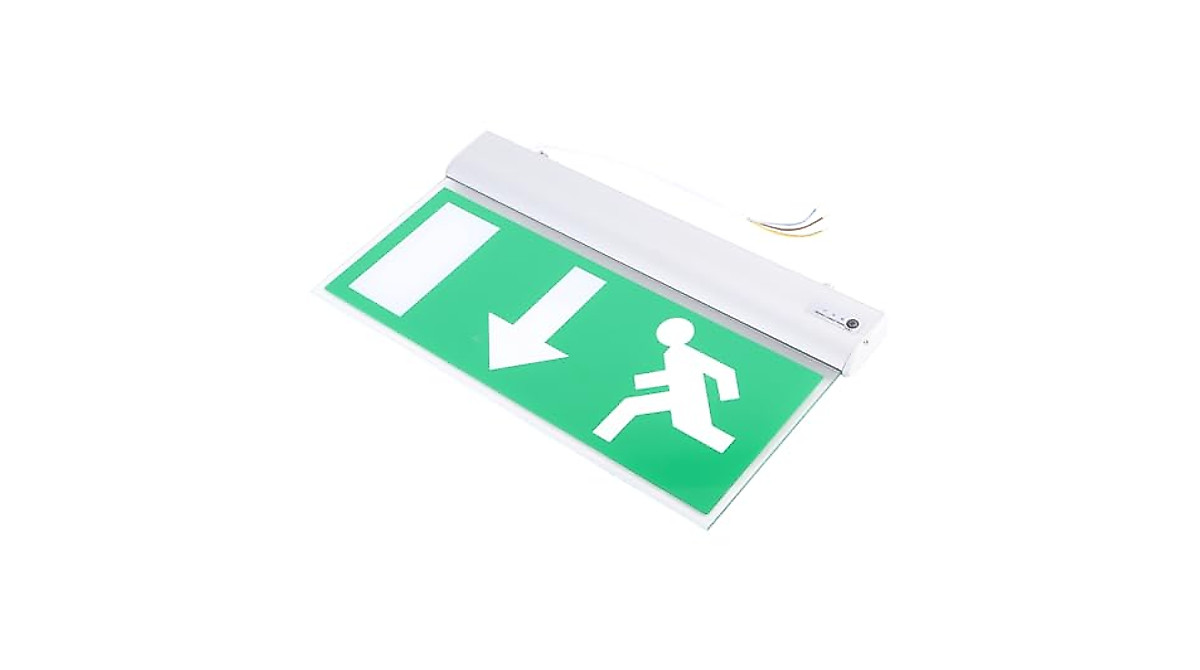 LED Emergency Exit Sign with Voice Alarm | Phefop Safety Light