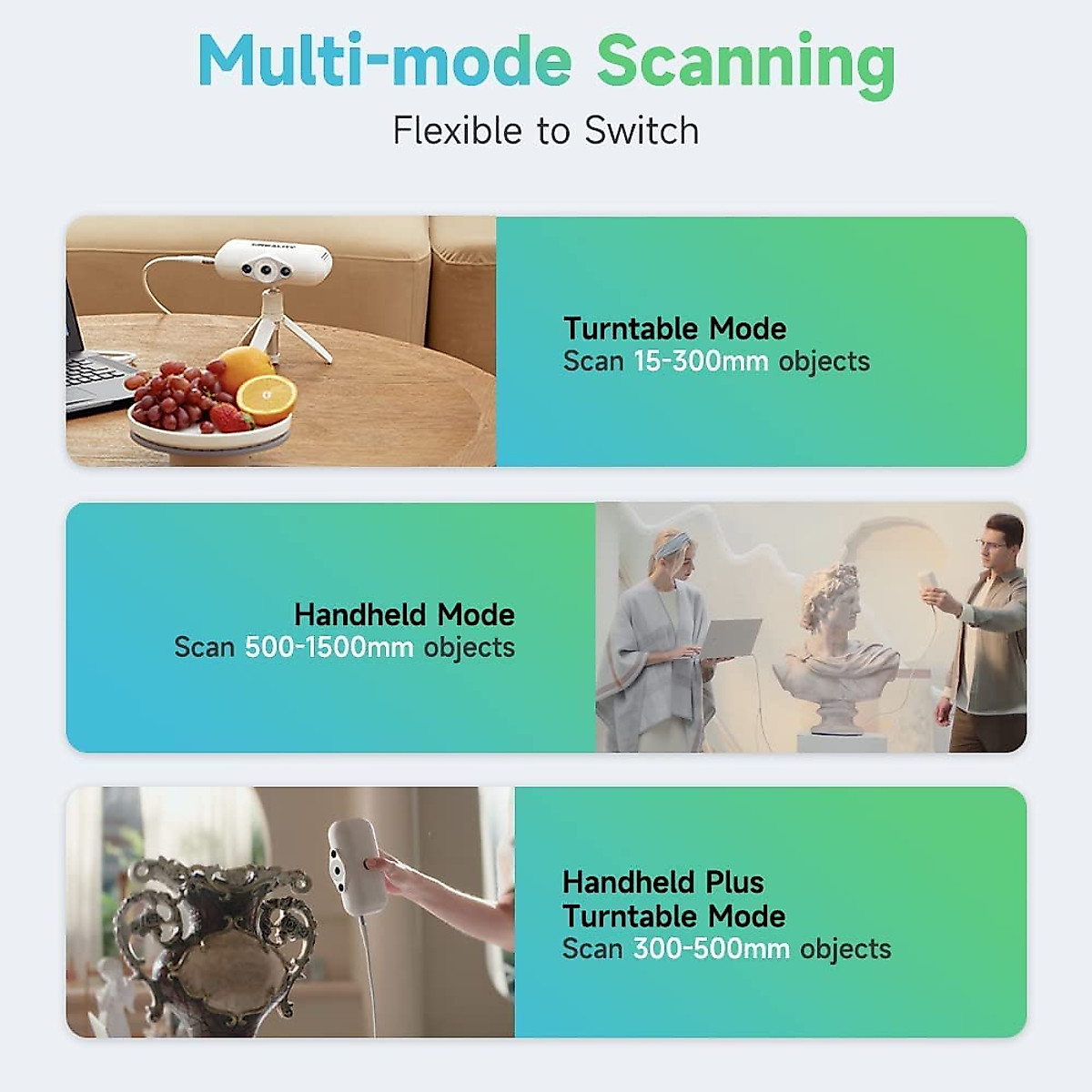 Creality 3D Scanner - Portable High-Precision Color 3D Scanning