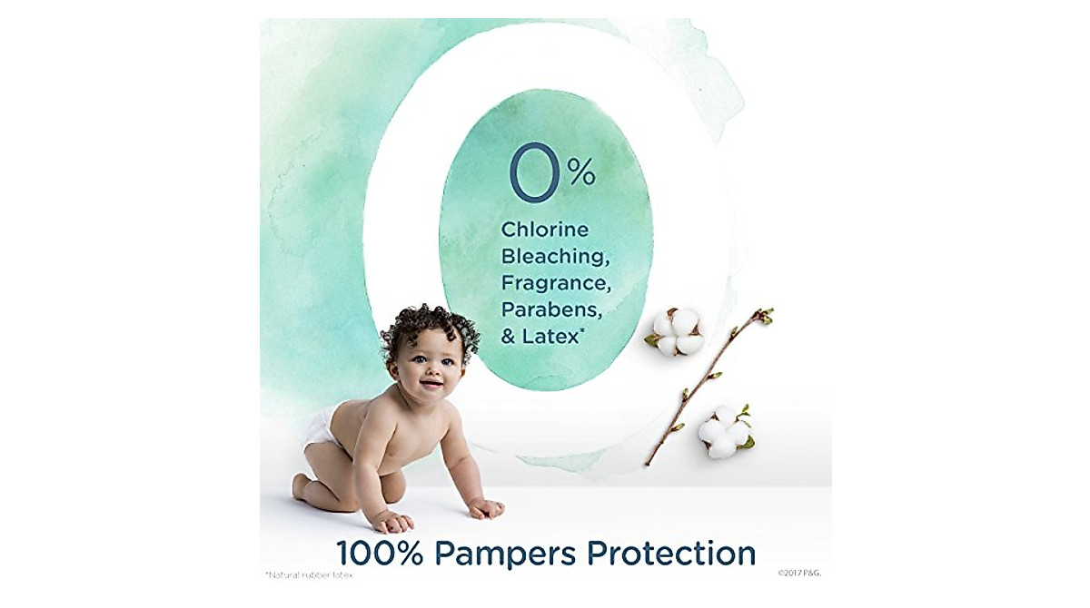 Pampers Pure Protection Diapers Size 5 - 20 Count