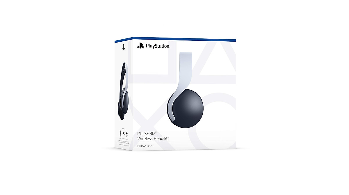 Sony Pulse 3D Wireless Headset for PS5 & PS4 - White (Renewed)